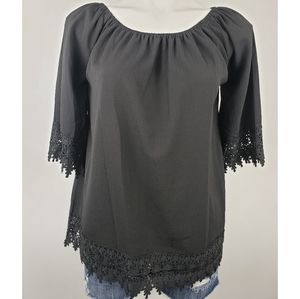 8 OF HEARTS Black Top